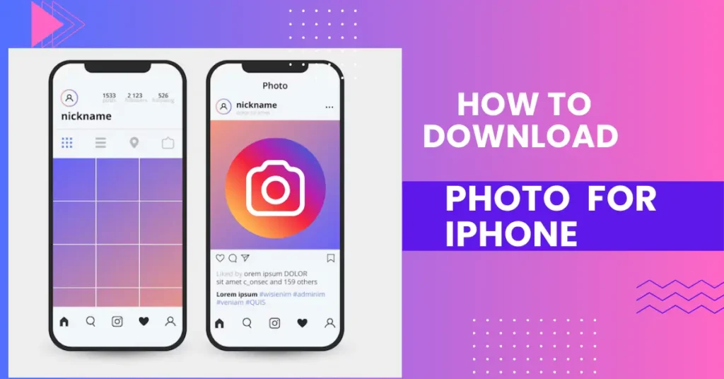 Download Instagram Photos on iPhone