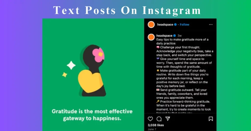 Text Posts On Instagram