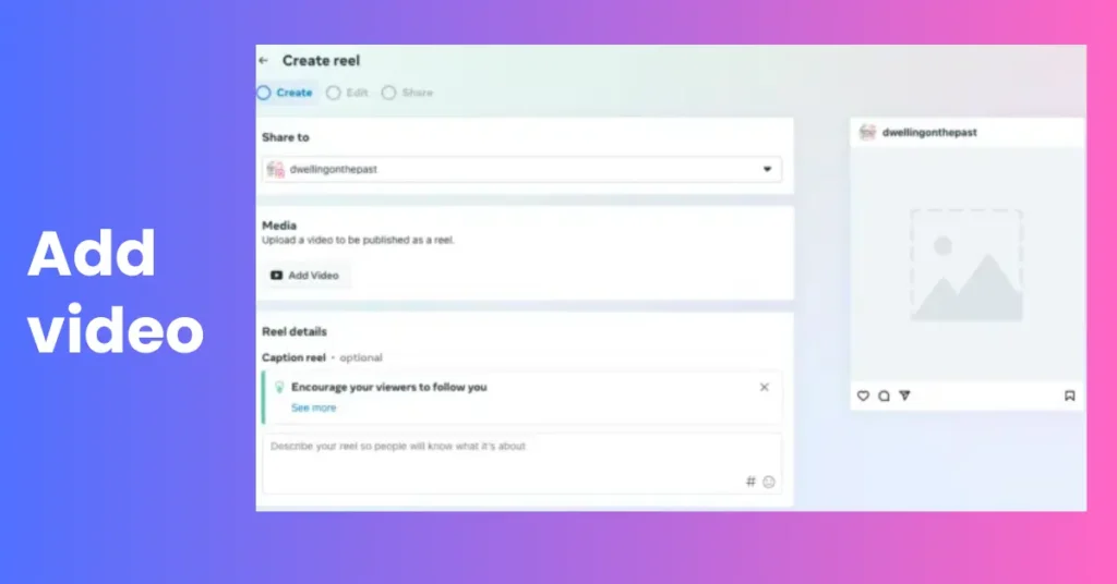 Add video