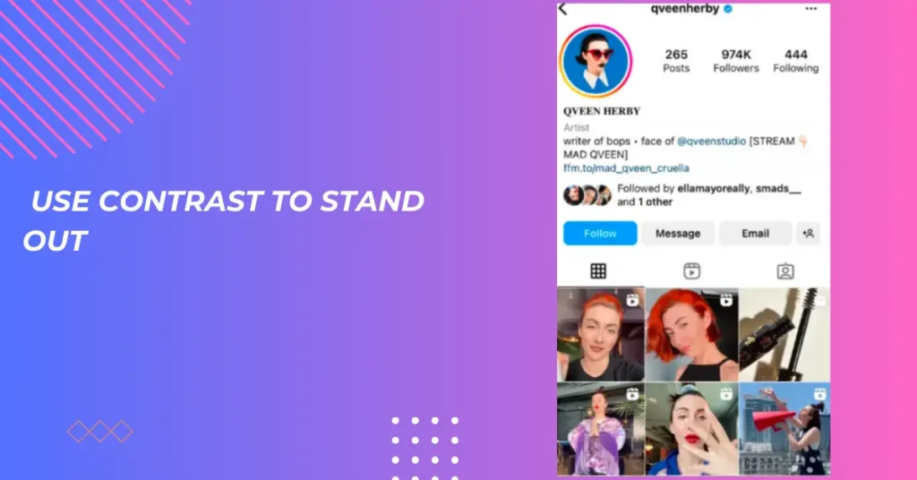  Use Contrast to Stand Out